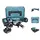 Makita DGA 521 RFX1J inkl. 2 x 3,0 Ah + Ladegerät + Makpac