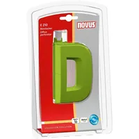 Novus Locher E210 Kunststoff/Metall 1.0mm/10 Blatt (Blister) green