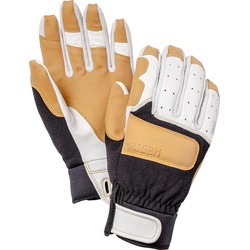 Hestra Climbers Long - 5 Finger offwhite/black (020100) 7