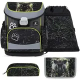 Belmil Mini-Fit Schulranzen-Set 4-tlg. - BLACK PANTHER