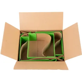 GAH Alberts Doppelstabmattenzaun 13 x 6 cm Gelb