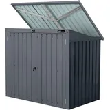 AMBIA GARDEN Mülltonnenbox 158 x 134 x 101 cm anthrazit