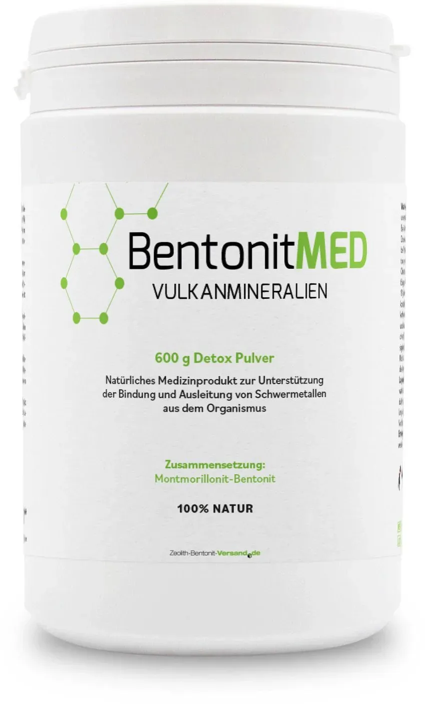 Bentonit MED Detox Pulver 600 g