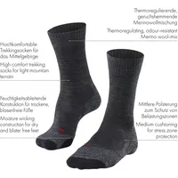 Falke Herren Wandersocken TK2 Explore M So Wolle Funktionsmaterial
