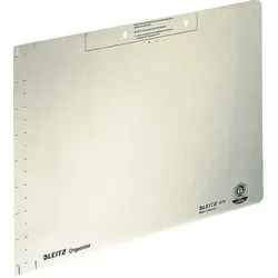 LEITZ Einlegeblatt Orgacolor chamois Packung mit 100 Stück