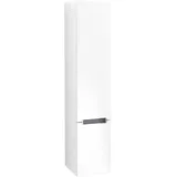 Villeroy & Boch Subway 2.0 Hochschrank A70910MS 35x165x37cm, links, Griff chrom, weiß matt