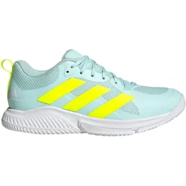 adidas Court Team 2.0 Damen Dusky Petrol/Lucid Pink/FTWR White 38 2/3