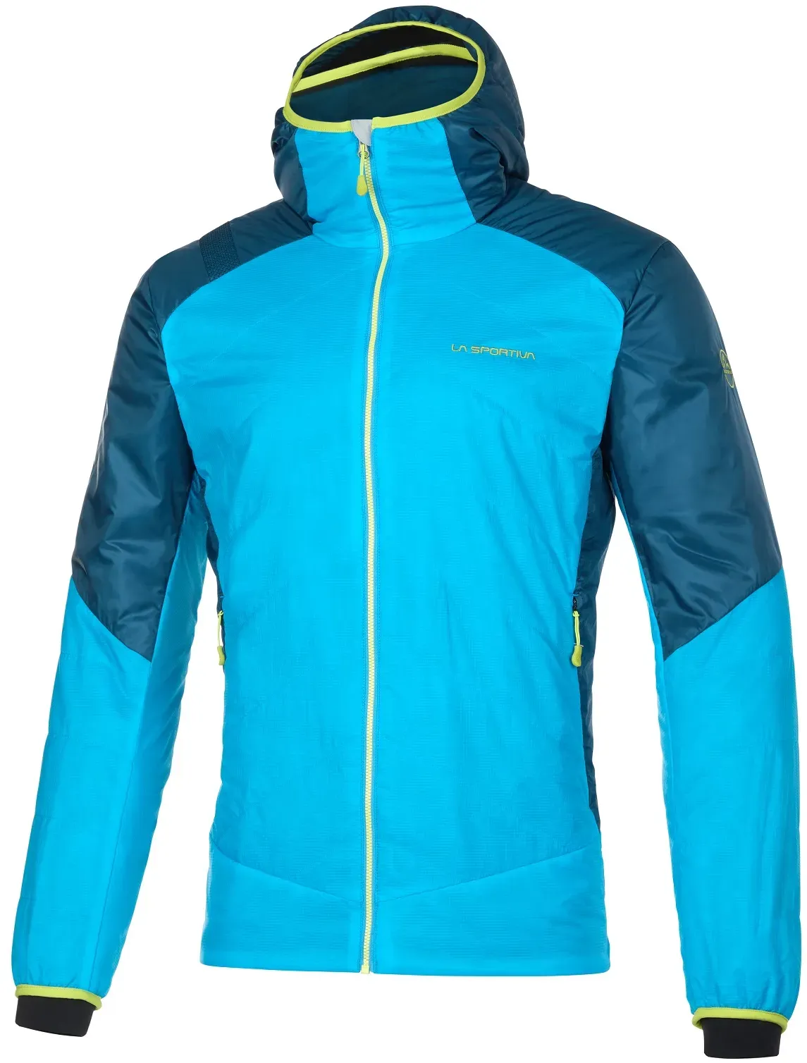 La Sportiva Wanderjacke Across Primaloft (PrimaLoft Active Silver Eco Isolierung) hellblau/sturmblau Herren