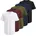 JACK JONES Rundhalsshirt JACK JONES JPRBLABRODY im 5er-Pack mit Logodruck Rundhals und atmungsaktiv Herren Gr