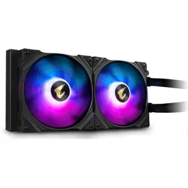 Gigabyte AORUS WATERFORCE 280 CPU Wasserkühler, Schwarz