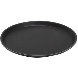 APS Tablett „Gastro“, Serviertablett, rund, schwarz