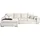 Home Affaire Eckcouch Polyester L-förmig 3-Sitzer Beige