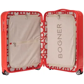 Bogner Piz C55 4-Rollen Cabin 55 cm / 38 l rot/rot