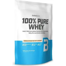 BIOTECH 100% Pure Whey Schokolade Erdnussbutter Pulver 1000 g