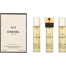 Chanel No. 5 Eau de Toilette Nachfüllung 3 x 20 ml