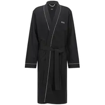 Boss Black Herren Bademantel schwarz Baumwolle & Mix unifarben, schwarz, NOS