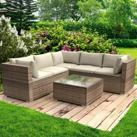 Brast BRAST® Gartenmöbel Lounge Set | 4-5 Personen viele