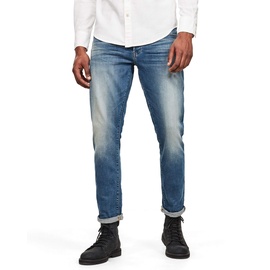 G-Star RAW Herren 3301 Regular Tapered Jeans, Blau (vintage azure 51003-C052-A802), 38W / 36L