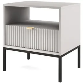 Selsey Nachtschrank Vellore 54 x 56 x 39 cm Grau