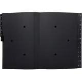 SOENNECKEN Pultordner oeco 3424 A-Z 24tlg schwarz