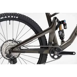 Ghost Riot Am Cf/cf 160/140 Full Party 29 ́ ́ Xt 2023 Mountainbike - Warm Grey / Dark Chocolate Glossy - M