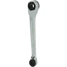 KS Tools GEARplus Mini-Bit-Umschalt-Ratschenringschlüssel 1/4" x 10 mm