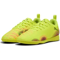 Puma Future 8 Play It Jr IN Kinder black/white/sun struck 38,5