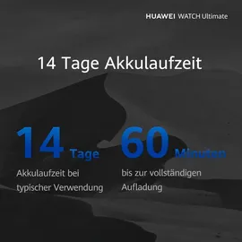 Huawei Watch Ultimate entdeckerschwarz