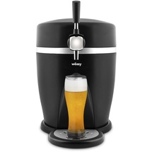 Wëasy Bierzapfanlage PINT568, Kompatibel mit 5L-Fässern, 60W, 3°C bis 6°C, Integriertes Kühlsystem, Haltbarkeit bis zu 30 Tagen,