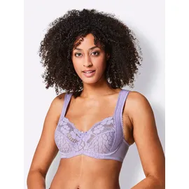MISS MARY OF SWEDEN Jacquard & Lace Bügel-BH mit seitlicher Unterstützung 110F Lavendel - 110F