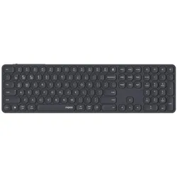 Rapoo E9810M kabellose Tastatur QWERTZ - dunkelgrau