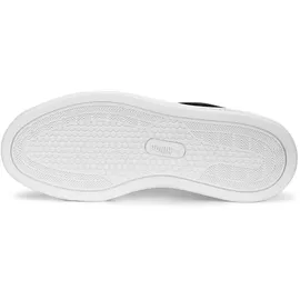 Puma Smash Platform V3 Laser Cut Plateau Sneaker Damen 02 black/strong gray/silver 38