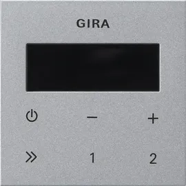 Gira Unterputz-Radio RDS Alu 248026