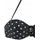 LASCANA Bügel-Bandeau-Bikini Damen Schwarz/Weiß 38 Cup A