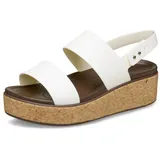 Crocs Brooklyn Cork Low Wedge Chalk 42
