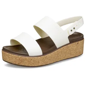 Crocs Brooklyn Cork Low Wedge Chalk 42
