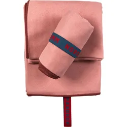 Mikrofaser Handtuch Set 2 Mikrofaserhandtücher OEKOTEX ultraleicht rosa rosa|blau|rot ONE SIZE