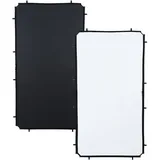 Manfrotto SkyRapid Fab 110x200cm schwarz/weiß