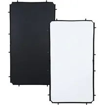 Manfrotto SkyRapid Fab 110x200cm schwarz/weiß