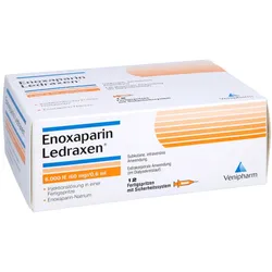 ENOXAPARIN Ledraxen 6.000 I.E. 60mg/0,6ml F.Sp. 12 St
