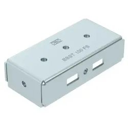 OBO 6044400 Symmetrische Bodenstütze Traverse, Breite 100 mm B100mm Stahl bandverzinkt BSST 100 FS