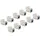 DeLock Keystone Modul RJ45 Buchse zu LSA Cat.6A werkzeugfrei grau 10 Stück