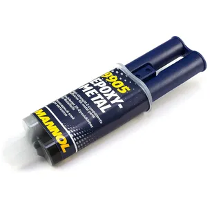 Mannol 9905 Epoxy-Klebstoff Inhalt: 24ml, Kartusche, schwarz/grau