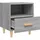 vidaXL Nachttisch Grau Sonoma 40x35x47 cm
