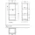 Villeroy & Boch Antao Mittelschrank 41,4 x 103,9 x 35,6 cm Weiß