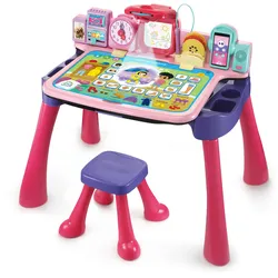 VTech - Ready, Set, School - 5-in-1 Magischer Schreibtisch pink