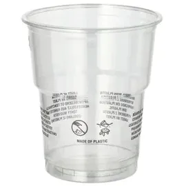 Papstar Plastikbecher 0,2 l Transparent 1250 St.