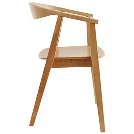 miliboo Skandinavische Stühle aus Holz (2er-Set) Bahia