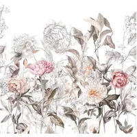 Marburg Fototapete Floral Modern 3,4 m x 3,18 m, weiß FSC®