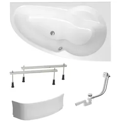 Laguna Luiza Asymmetrische Badewanne SIKOLU1500PAPNP